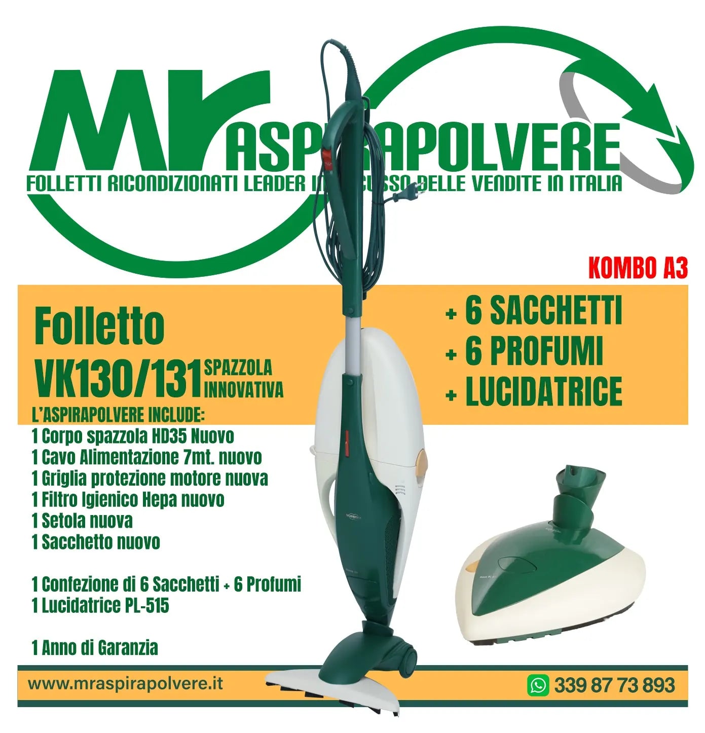 Combo A3 Vk130-131 - HD35 - PL515