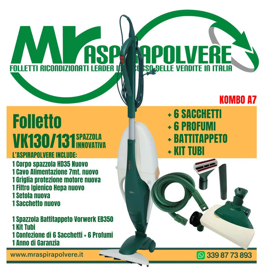 Combo A7 Vk130-131 - HD35 - EB360 - TUBO