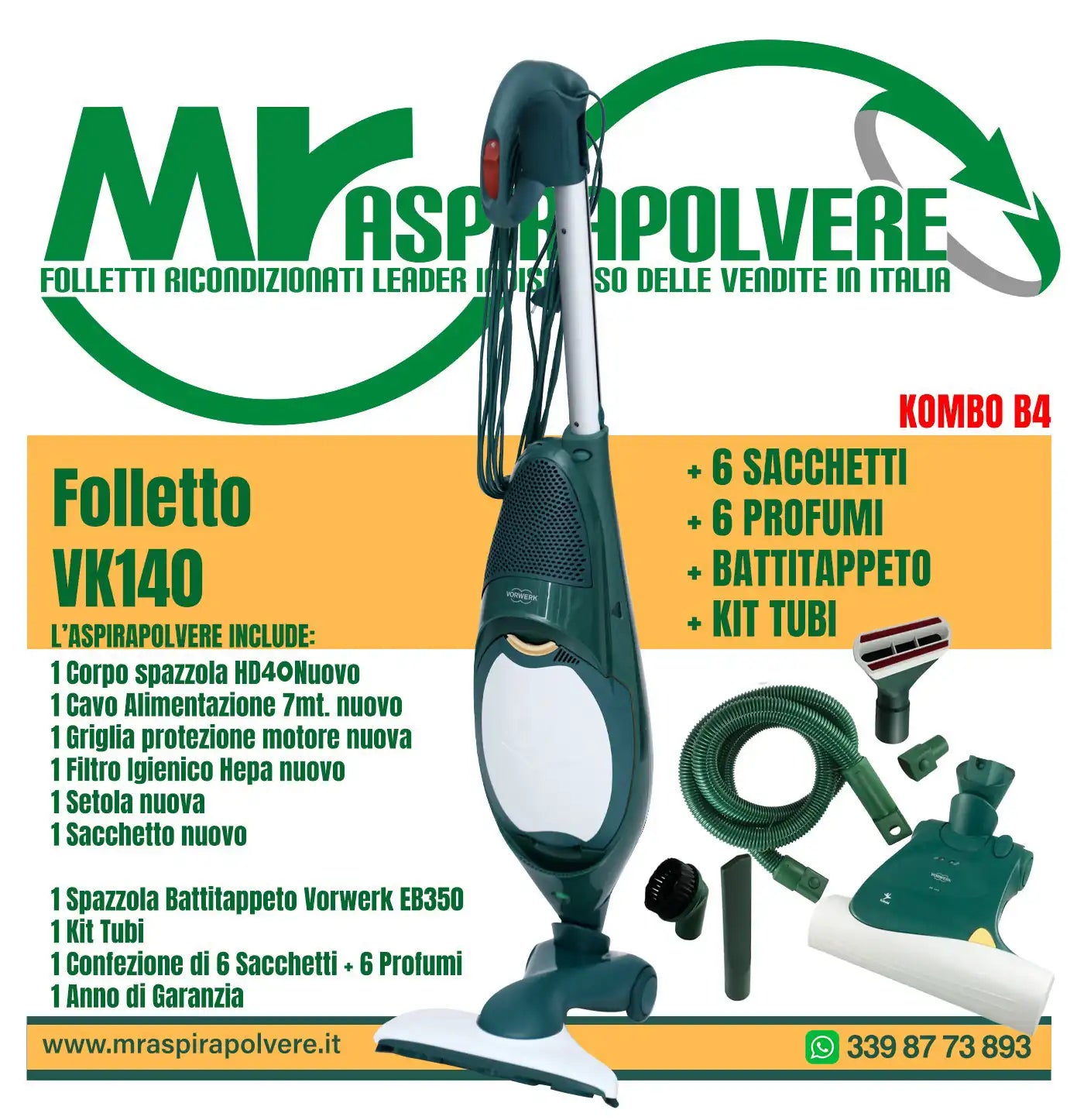 Combo B4 Vk140 - HD40 - EB350 - tubo_risultato