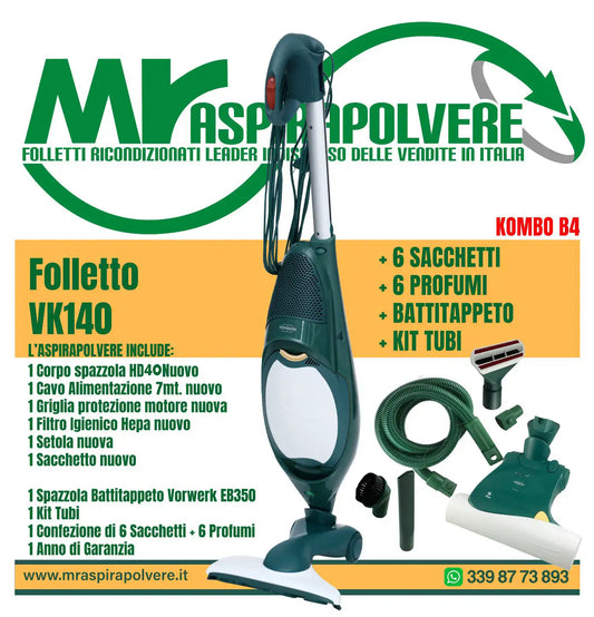 Combo B4 Vk140 - HD40 - EB350 - tubo_risultato