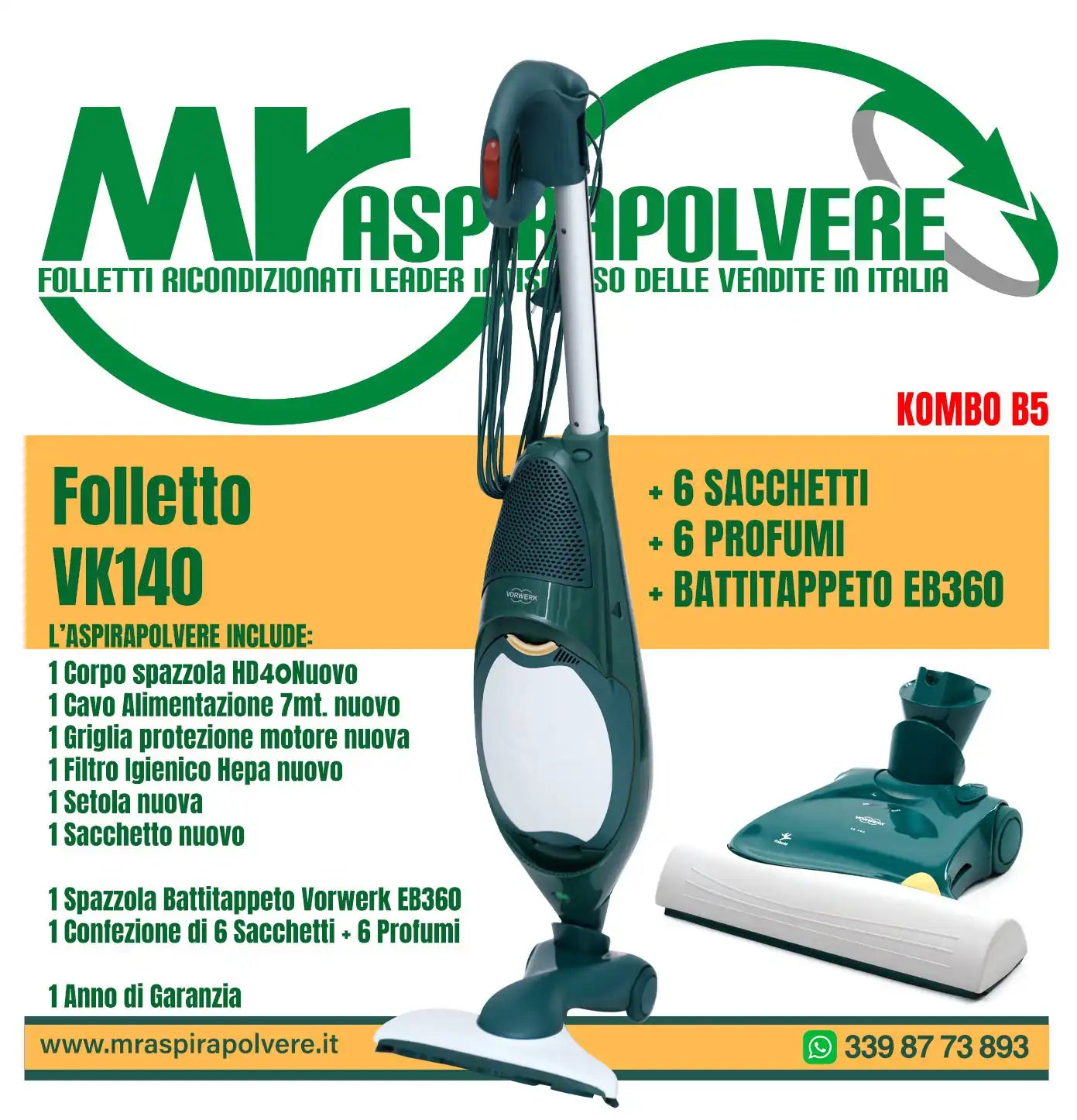 Combo B5 Vk140 - HD40 - EB360_risultato