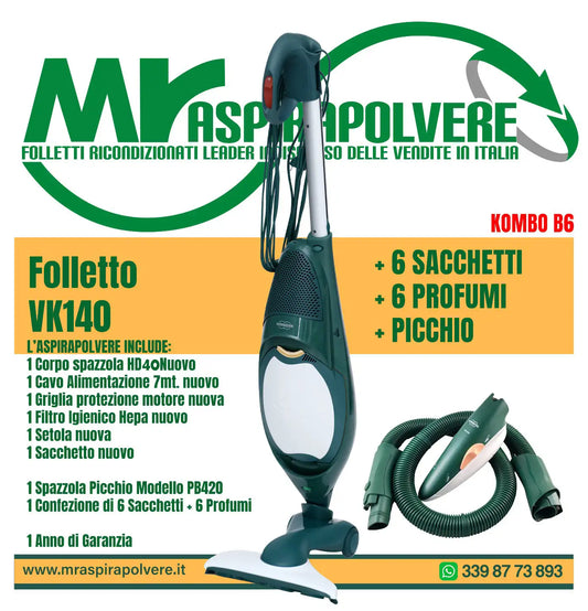 Combo B6 Vk140 - HD40 - PB420_risultato