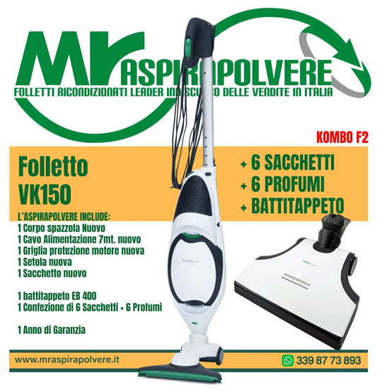 Combo F2 Vk150 - HD50 - EB400