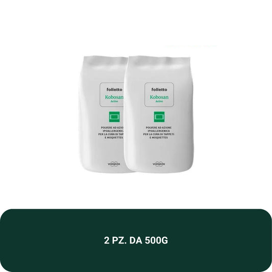Kobosan Active _ Polvere per Pulizia Tappeti e Moquette_risultato