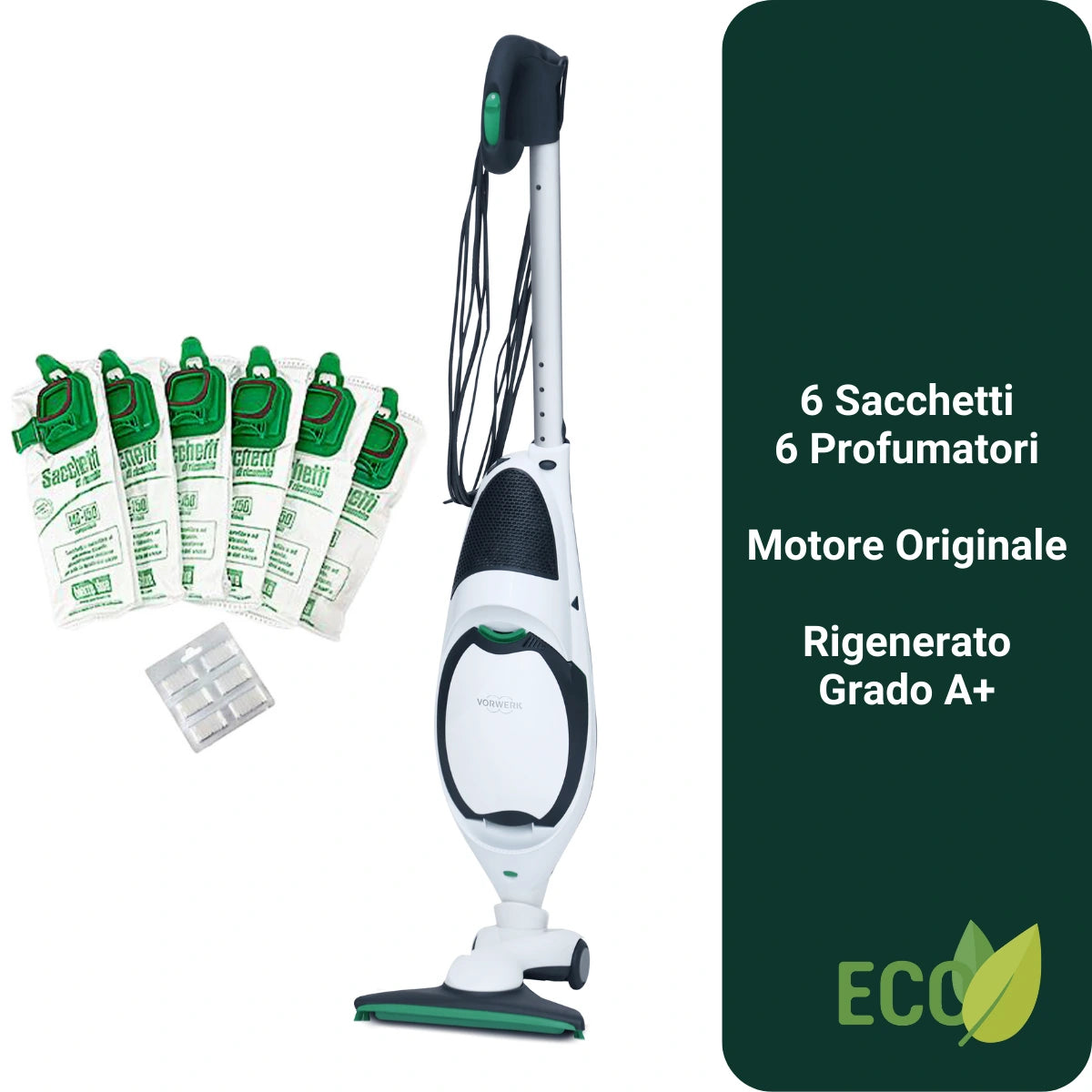 Mr. Aspirapolvere folletto vk150 con sacchetto e profumi_risultato